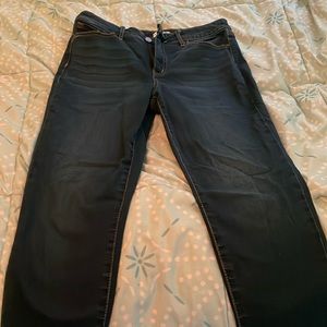 Jessica Simpson Dark Wash High Rise Skinny Ankle Jeans (Size: 8)